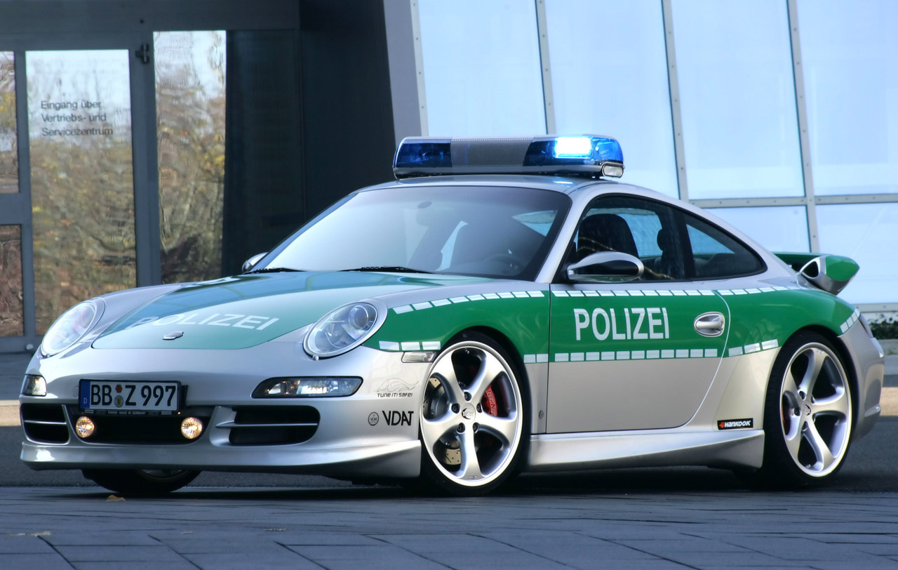 Porshe 911 Policejní Verze