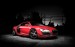 Audi R8 červená